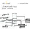 stainless steel kustom commercial kitchen