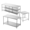 Meja Stainless Working Table Inarbat
