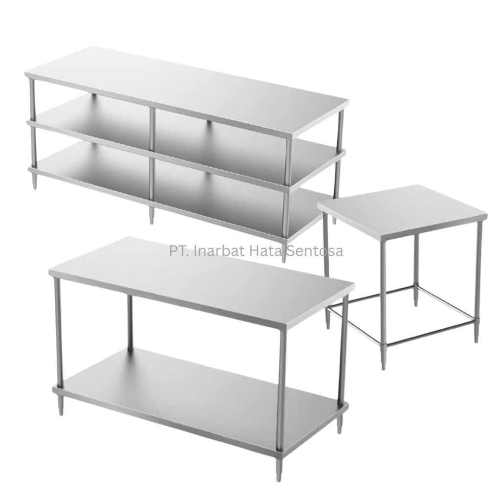 Meja Stainless Working Table Inarbat
